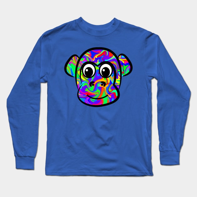 Monkey Long Sleeve T-Shirt by Shrenk